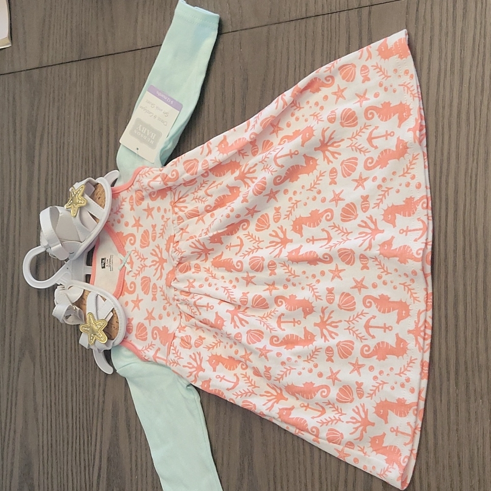 Dress set with shoes